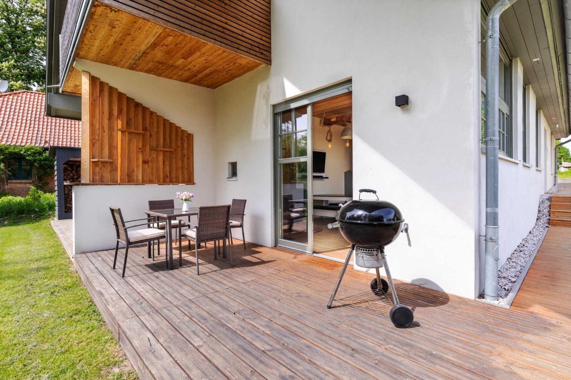 Ferienhaus Sonne Mond Und Sterne B Steffenshagen ภายนอก รูปภาพ